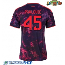 Maglie da calcio Bayern Munich Aleksandar Pavlovic #45 Terza Maglia Femminile 2026-27 Manica Corta